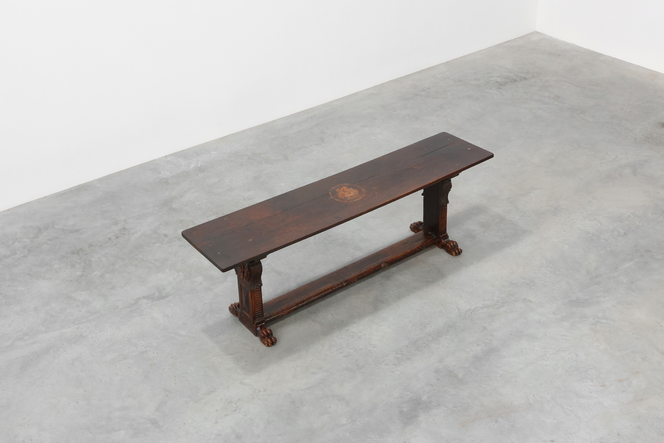 16th Century Renaissance walnut console table, Tuscan, Italythumbnail